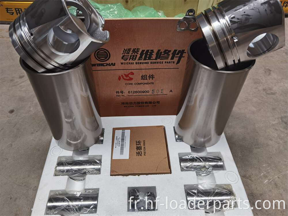 Piston and cylinder liner kit Weichai four matching for SDLG